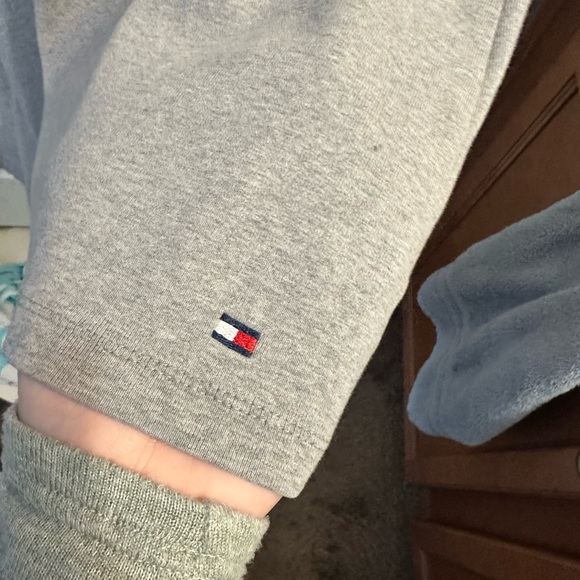 Tommy Hilfiger Jeans Gray Sleeveless Hoodie Dress --Women's Medium - Picture 5 of 5